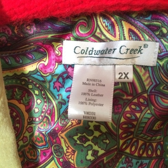 Suede Coldwater Creek Jacket - Picture 3 of 8